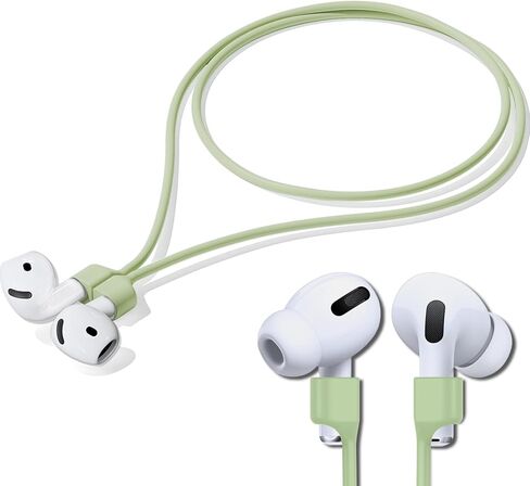 1 Pack AirPod Strap with Magnetic,AirPod Lanyard Anti-Lost Cord for Sports Anti-Loss,Air Pods Accessories Compatible with AirPods 4 Case 2024, Air Pod Pro 2nd/1st, 3,2/1- White in Kuwait