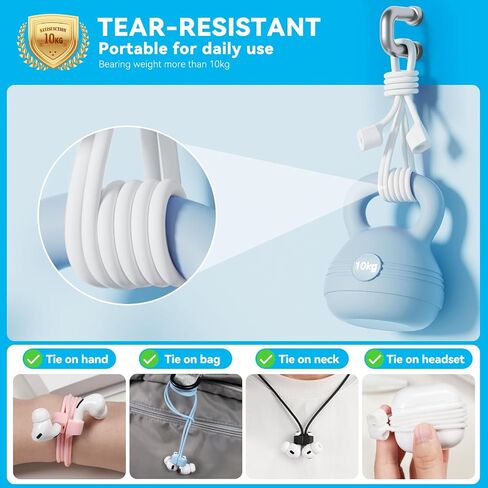 1 Pack AirPod Strap with Magnetic,AirPod Lanyard Anti-Lost Cord for Sports Anti-Loss,Air Pods Accessories Compatible with AirPods 4 Case 2024, Air Pod Pro 2nd/1st, 3,2/1- White in Kuwait