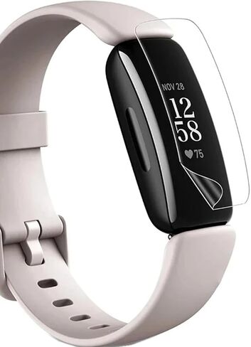 فيلم هيدروجيل شفاف (8pcs) لـ Fitbit Inspire 3 Inspire3 Soft TPU Screen Protector Ultra-Thin ، Touch Assitive ، in Kuwait