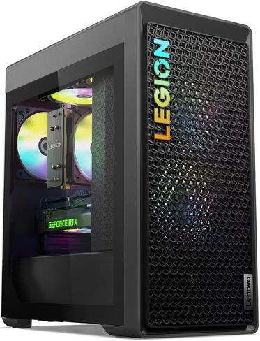 Lenovo Legion Tower 5 Gen 8 Gaming Desktop Tower PC, AMD Ryzen 7 7700(Up to 5.3GHz), NVIDIA RTX 4070 Super 12GB GDDR6X, 32 GB DDR5, 2 TB SSD, BT5.3, Windows 11 Pro, Office Pro Lifetime, KB & Mouse Set in Saudi Arabia