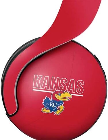 Skinit Decal Gaming Skin Compatible with Pulse 3D Wireless Headset for PS5 - Officially Licensed University of Kansas Jayhawks Established 1865 Design in Saudi Arabia