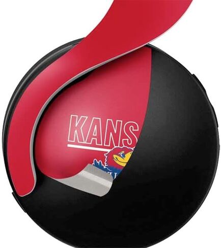 Skinit Decal Gaming Skin Compatible with Pulse 3D Wireless Headset for PS5 - Officially Licensed University of Kansas Jayhawks Established 1865 Design in Saudi Arabia