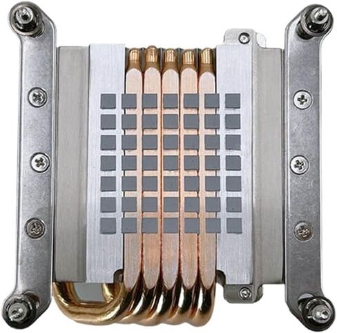 LGA1700 2U Active Embedded 5Heatpipes CPU Cooler for 2U Server and Up TDP Upto 165W in Saudi Arabia