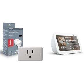 Echo Show 5 (Newest Model) with Legrand Radiant Smart Plug