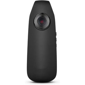 Mini Body Camera 64GB – 1080P Wearable Spy Cam with Audio, Back Clip, Motion Detection – Tiny Pocket Cam for Home, Pet, Bike & Security Use