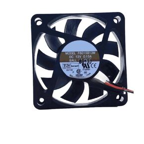 F6015B12M DC12V 0.15A 6015 6CM 60MM 60X60X15MM 3pin Cooling Fan