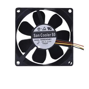9A0824G401 24V 0.21A 8025 3-Wire Speed Measuring Fan 8CM(3-Wire)