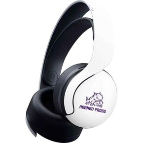 Skinit Decal Gaming Skin Compatible with Pulse 3D Wireless Headset for PS5 - Officially Licensed Texas Christian University TCU Horned Frogs Logo Design