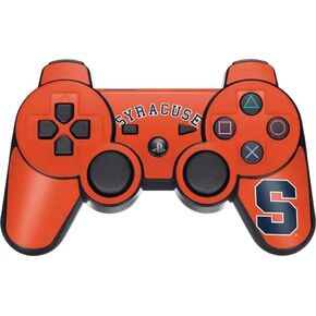 Skinit Decal Gaming Skin Compatible with PS3 Dual Shock Wireless Controller - Officially Licensed College Syracuse S Orange Design
