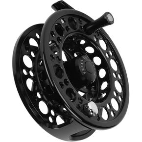 Fly Fishing Reel Full Metal Gear Tackle CNC Aluminum Alloy Body High Impact Durability Suitable for Freshwater Saltwater Fishing