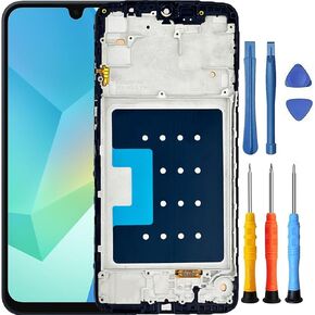 for Samsung Galaxy A16 5G Screen Replacement for Samsung A16 5G Screen Replacement with Frame SM-A166P SM-A166U SM-A166B SM-A166E SM-A166W LCD Display Touch Digitizer Assembly with Tools