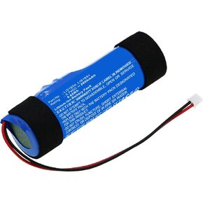 Synergy Digital Game Console Battery, Compatible with Sony PlayStation PS4 Move Motion Controller Version 2 Game Console, (Li-ion, 3.7V, 2600mAh), Replacement for Sony LIS1651 Battery