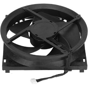 Septpenta Internal Cooling Fan for Game Consoles, 4 Pin Connecti Enhanced Heat Dissipation, Compact, Made of ABS Material Replacement CPU Cooling Fan for Xbox One