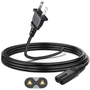 8ft 2 Prong AC Cable Cable for Bose Wave Music System AWRCC1 AM/FM Radio CD Player ، Bose-Companion 3 5 SPEAKER ، SoundTouch 10 20 30 Acoustimass 15 16 Series II Home Speaker Solo 15 Series II
