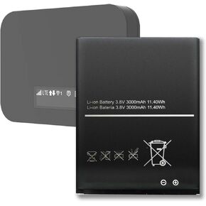 Replacement Battery for T10, 3000mAh 2025 Upgraded Battery for Franklin T10 (RT410) Mobile Hotspot