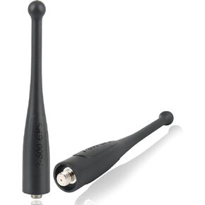 Radio Antenna 7-800 GPS Stubby Antenna SMA-Female Single Band UHF Antenna Compatible with Motorola APX 6000 7000 8000XE APX Radio,2 PCS