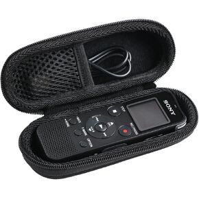 استبدال حالة سفر وقائية صعبة ، متوافق مع Sony ICD-PX370 / 470 / UX570 / متوافق مع Evida 128GB / متوافق مع مسجل الصوت الرقمي 136GB AIWORTH