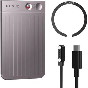 AI Voice Recorder, PLAUD Note Voice Recorder with Additional Kit Set, Transcribe & Summarize with AI Technology, 64GB Memory