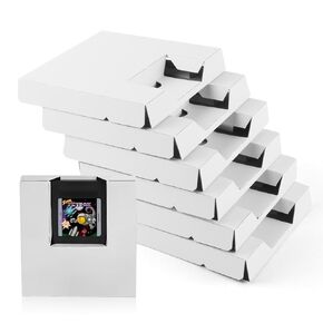 10 Pack Cardboard Inner Insert Trays for GBA Game Cartridges – Carton Inlay Replacements for Game Boy Advance (US Version)