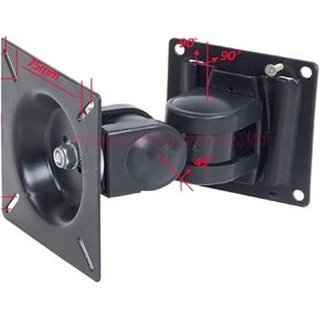 Steel Vesa100x100 75x75 20kg LCD-6 حركة كاملة 10 "24" 27 "