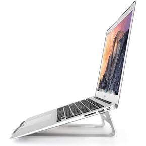 AP-1 Aluminum Alloy 11-15 Inch Laptop Stand Notebook Cooling with 18 Degree Viewing Angle Cable Management(Golden)