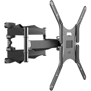 Full Motion TV Wall Mount 6 Arms Retractable Swivel Tilt TV Bracket Rack for 32-60" MAX VESA 400x400mm LCD
