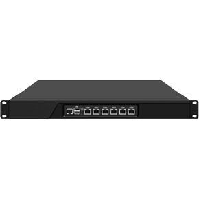 Hunsn 1U Rack Mountwall Appliance ، Opnsense ، VPN ، 2th Gen Core I7 2620m ، 2640m ، RJ08 ، 6 X Intel 2.5GBE I226-V LAN ، CONSOLE