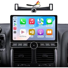 for Dodge Grand Caravan Car Radio 2011-2020 Chrysler Town & Country 2012-2016 Touch Screen Stereo |Android 13.0 | Wireless CarPlay Android Auto | AM/FM |Steering Wheel Control