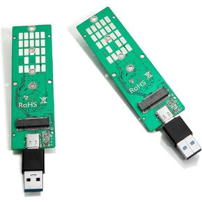 DupliM M.2 NVMe Adapter 2-Pack for USB Duplicators