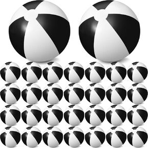Honoson 30 Pieces 20 Inch Inflatable Beach Balls Large Blow up Pool Game Toys for Summer Swimming Party Supplies in Kuwait