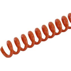 Spiral Binding Coils 7mm x 914mm (9/32 x 36-inch) 4:1 [pk of 100] Color: College Orange (PMS 159 C)