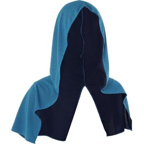 Cooling Hoodie Towels for Neck and Face, UV Sun Protection Cool Towel, Cooling Neck Head Wraps Towels for Hot Weather Sport Workout (Grey)