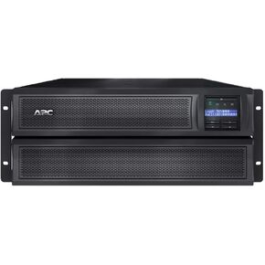 APC Network UPS, 3000VA Smart-UPS Sine Wave, Short Depth UPS with Extended Run Option, SMX3000LVNC, Network Management Card, Tower/4U Rack Convertible, Line-Interactive, 120V black (Renewed)