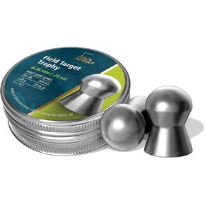 H&N Sport Field Target Trophy Air Pellets .25 Cal. 20.06 Grains, Gray (92106350003)