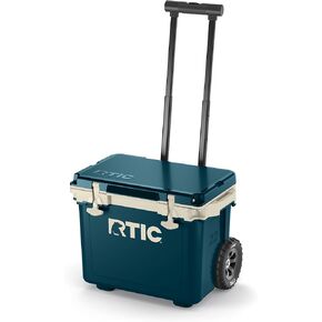RTIC 22 QT Ultra-Light Wheeled Cooler with Handle, Hard Insulated Portable Ice Chest Box for Beach, Drink, Beverage, Camping, Picnic, Fishing, Boat, Barbecue