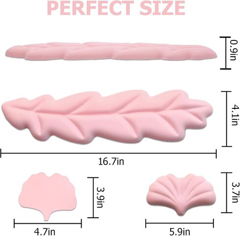 راحة معصم لوحة المفاتيح المريحة ، وورقة PU Leather Memory Foam Foam Support للوحة مفاتيح الكمبيوتر ، وسادة لوحة المفاتيح ، ووسادة معصم الماوس اللطيفة للألعاب ، والمكتب ، والكمبيوتر ، وتخفيف الآلام ، والباستيل الأخضر in Kuwait