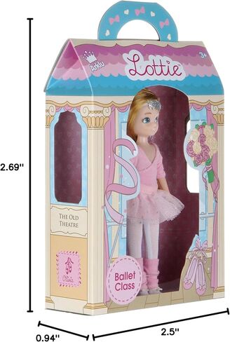 Lottie Doll Ballet Class Ballerina Doll | Perfect Ballet Toys for Girls and Boys for Girls Age 3 4 5 6 7 8 in Kuwait