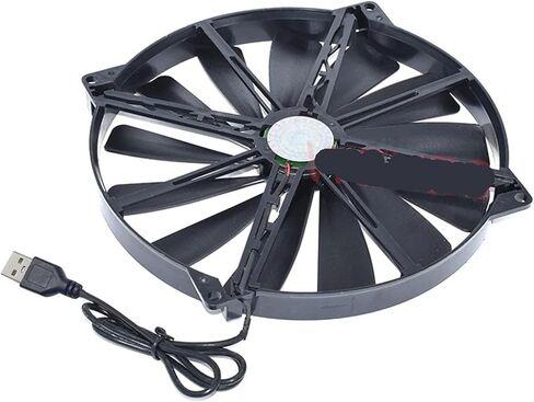 A20020-07CA-2JN-F1 DF2002005SELN DC5V 0.30A 20CM 200 * 200 * 20MM USB COWING FAN NO RGB in Saudi Arabia