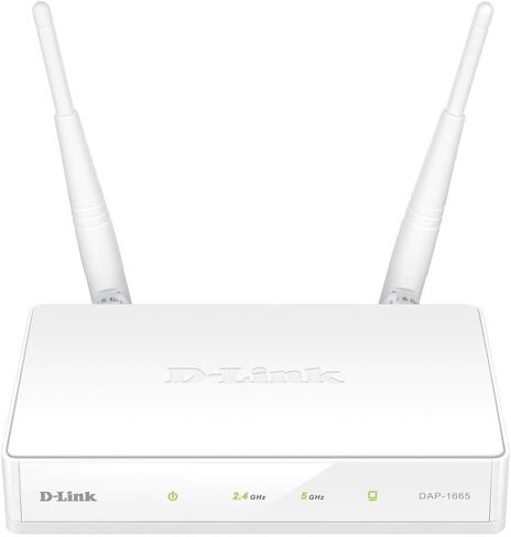 D-Link Access Point AC1200 Dual Band Wireless Internet to Existing Network 1 Gigabit Ethernet LAN Port Repeater Bridge Mode WiFi AC AP(DAP-1665) in Saudi Arabia
