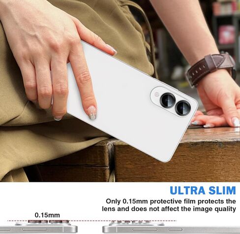 2 Set Compatible for Samsung Galaxy S25 Edge Camera Lens Protector, HD Clear 9H Tempered Lens Cover with Positioning Frame for Samsung S25 Edge Camera Protector Anti-scratch-Colorful in Saudi Arabia