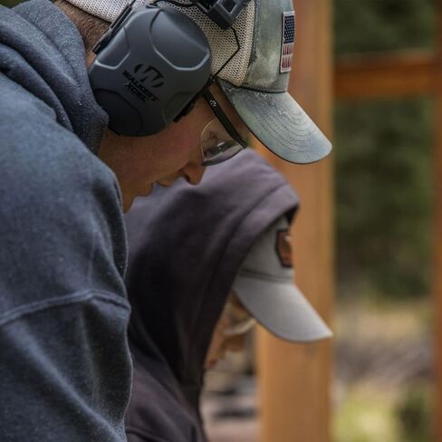 Walker's Razor Slim Electronic Bluetooth Hearing Protection Earmuffs for Outdoor/Indoor Shooting Range with NRR 23dB, Black, 2 Pack in Saudi Arabia