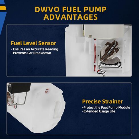 مضخة وقود DWVO مع مستشعر الضغط متوافقة مع كيا سول 14 15 2014-2015 L4 1.6L 2.0L Gas in Saudi Arabia