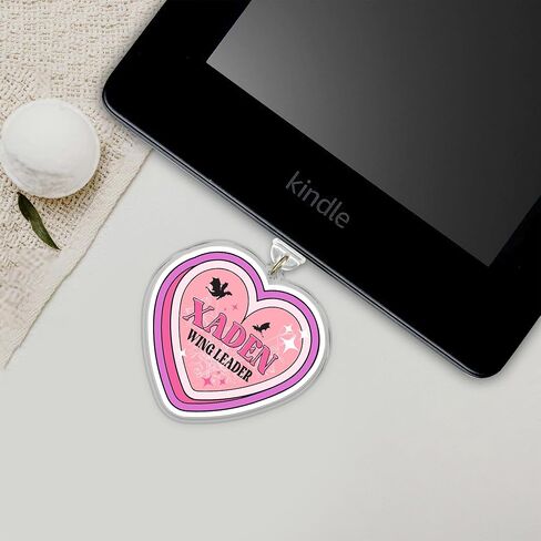 Fourth Wing Dragon Charms For Kindle, Phone Dust Plug 1.5 Inches ACOTAR Bookish Fantasy, Lightning/Type C Dust Plug, Acrylic Material, Accessories DIY Gifts for Coworker Friend Dad Mom in Kuwait