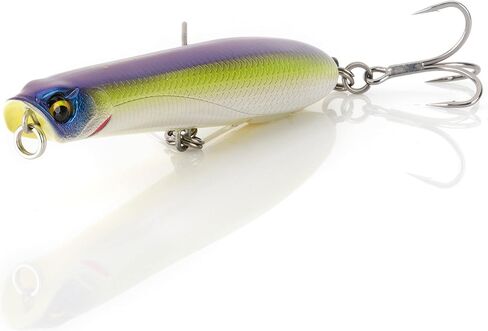 Savage Gear Panic Pencil Popper Fishing Bait, 1 3/4 oz, White Glow, Realistic Contours, Colors & Movement, Stepped Hull Construction, Thru-Wired Design, Triple Split Rings & 4X Hooks, Long Casting in Kuwait