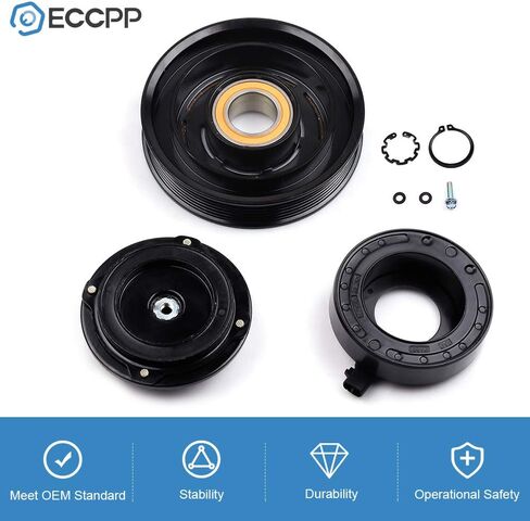 ECCPP A/C Clutch 2003-2008 Fit for Accord Odyssey Pilot for A-cura TL MDX 3.2L 3.5L CO 10736C in Kuwait