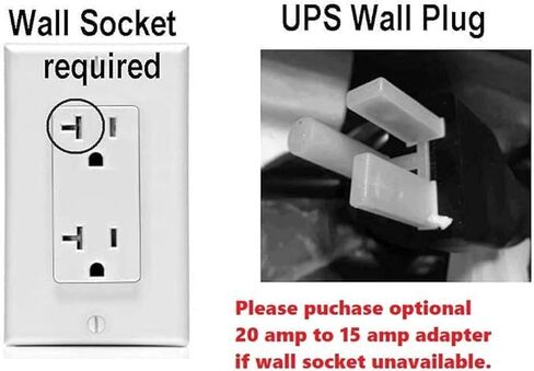 OPTI-UPS TS2000E (2000va 1200w) 3 Year Warranty Line Interactive UPS Battery Backup & Surge Protector AVR Automatic Voltage Regulator, Uninterruptible Power Supply *Requires 20-AMP Outlet See Picture* in Kuwait