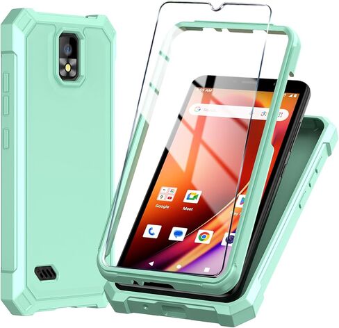 for Hot Pepper Panca Phone Case with Tempered Glass Screen Protector,Slim Soft Silicone Full-Body Protective Cover (Hot Pepper Panca,Red) in Saudi Arabia