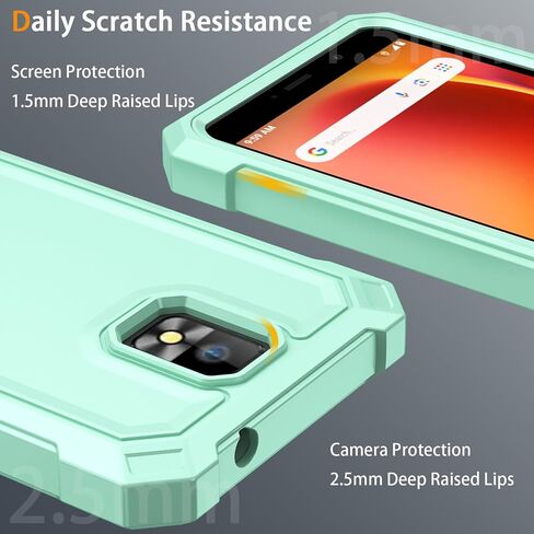 for Hot Pepper Panca Phone Case with Tempered Glass Screen Protector,Slim Soft Silicone Full-Body Protective Cover (Hot Pepper Panca,Red) in Saudi Arabia