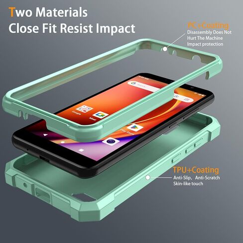 for Hot Pepper Panca Phone Case with Tempered Glass Screen Protector,Slim Soft Silicone Full-Body Protective Cover (Hot Pepper Panca,Red) in Saudi Arabia