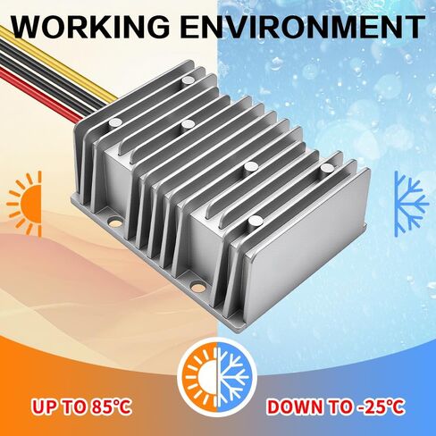 محول DC/DC 12V خطوة تصل إلى 24 فولت ، محول Boost 20A 480W منظم الجهد ، محول 24 فولت ، وحدة مزودة الطاقة بمحول قارب شاحنة السيارة in Kuwait
